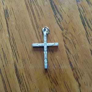 Small vintage sterling cross